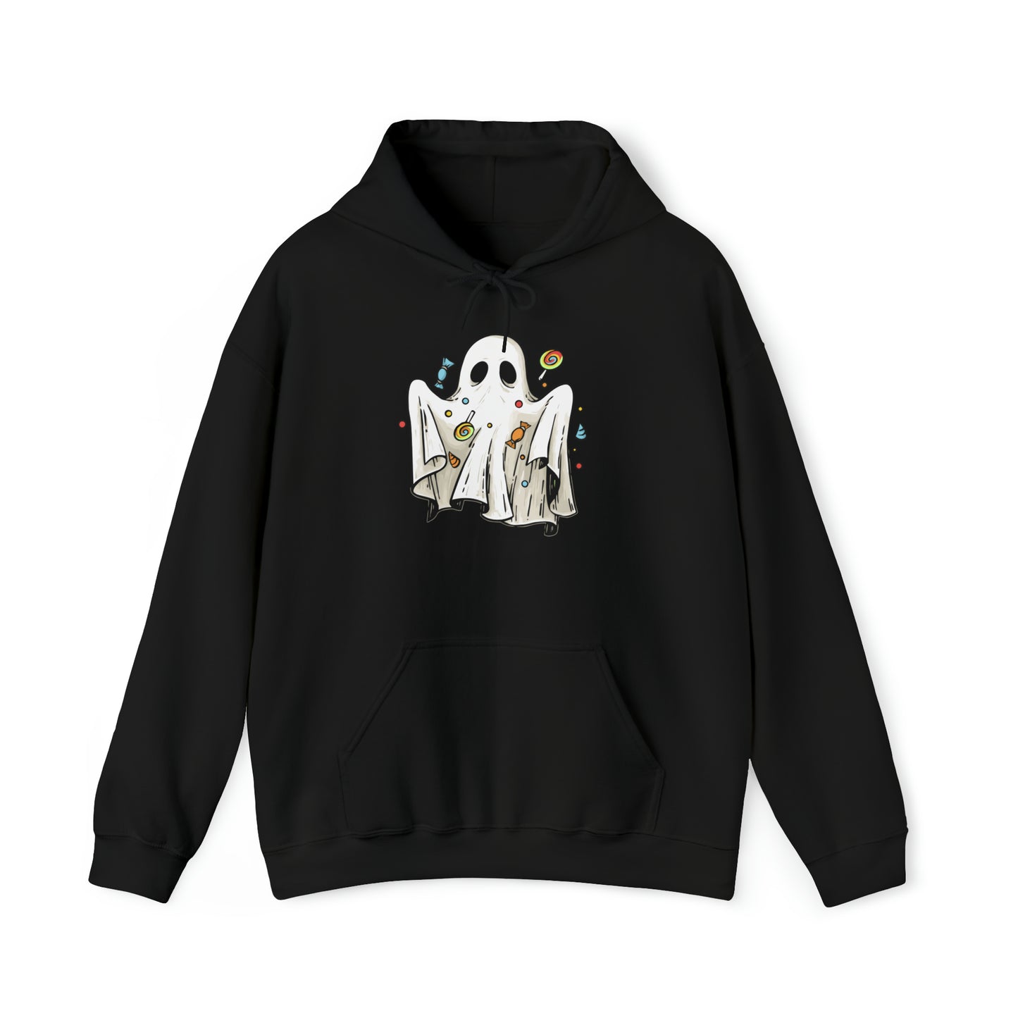 Ghosty Treat Unisex Hooded Sweatshirt