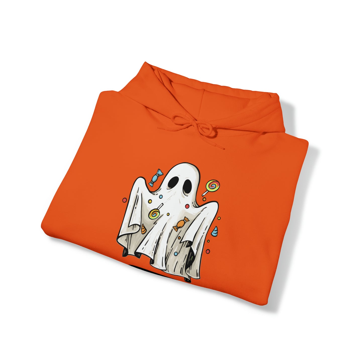 Ghosty Treat Unisex Hooded Sweatshirt