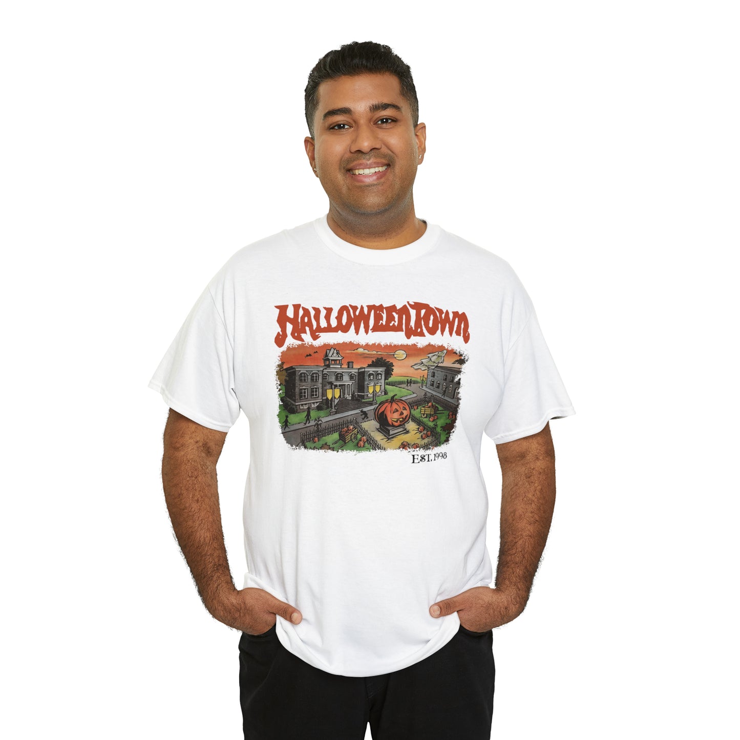 Full HalloweenTown Unisex Heavy Cotton Tee