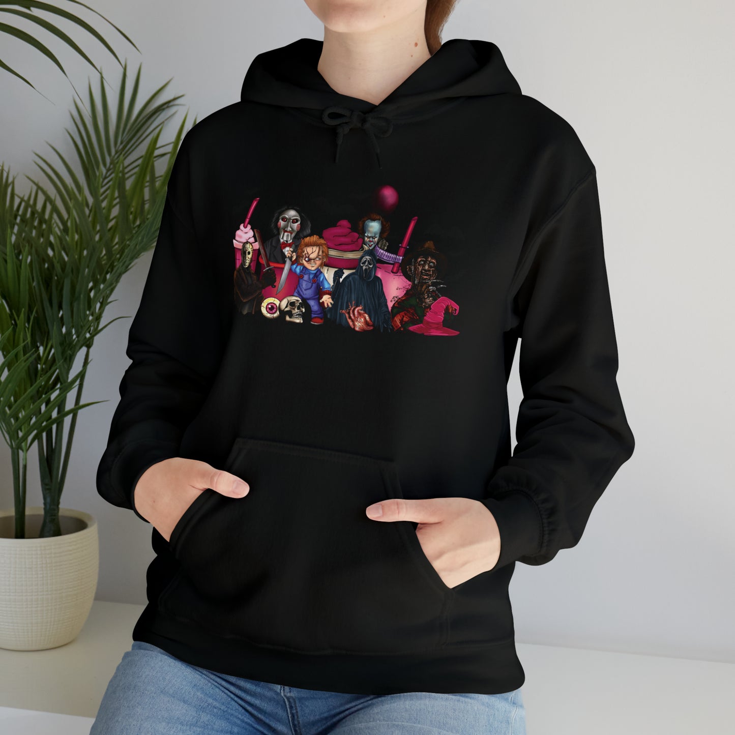 In October We Wear Pink! Unisex Hooded Sweatshirt