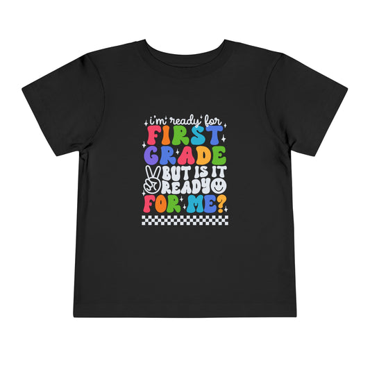 First Grade BTS Toddler Short Sleeve Tee