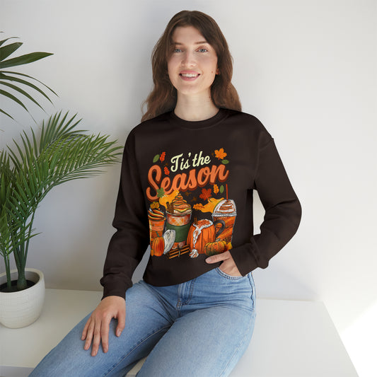 Tis the Season Fall Crewneck Sweatshirt