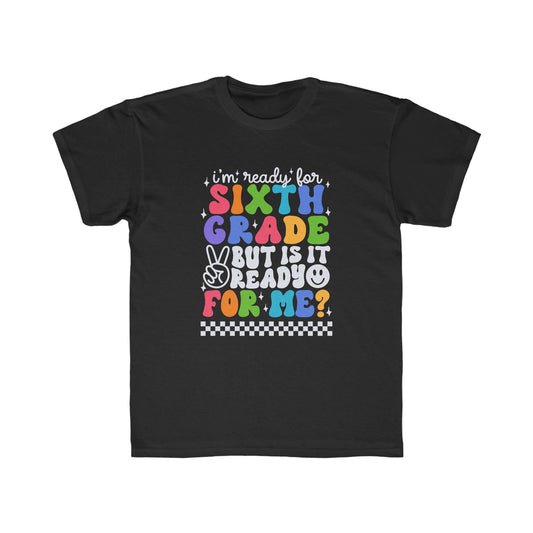 Sixth Grade BTS Kids Regular Fit Tee