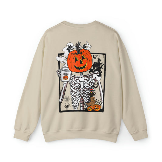 Funny Skeleton SPOOKY Crewneck Sweatshirt