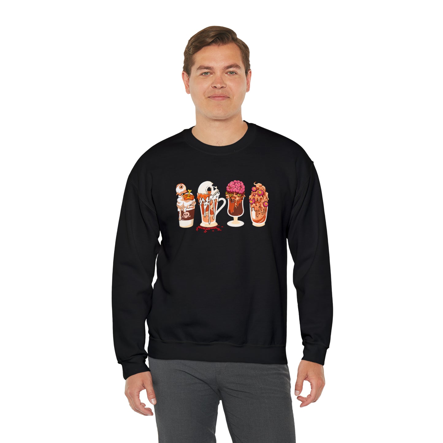 Brains SPOOKY Crewneck Sweatshirt