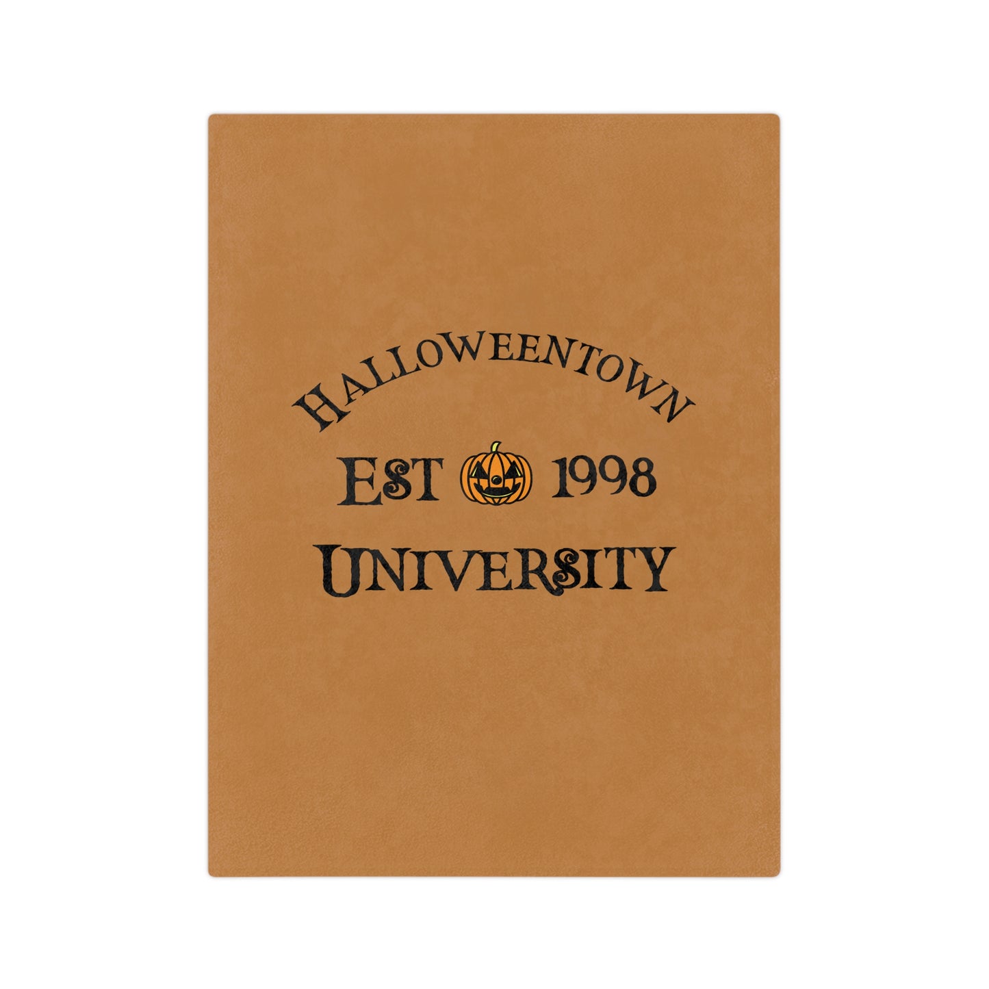 Halloween Town Velveteen Minky Blanket