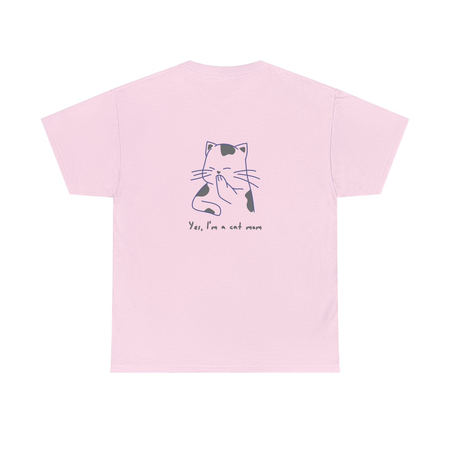 Cat mom 🐱 Unisex Heavy Cotton Tee