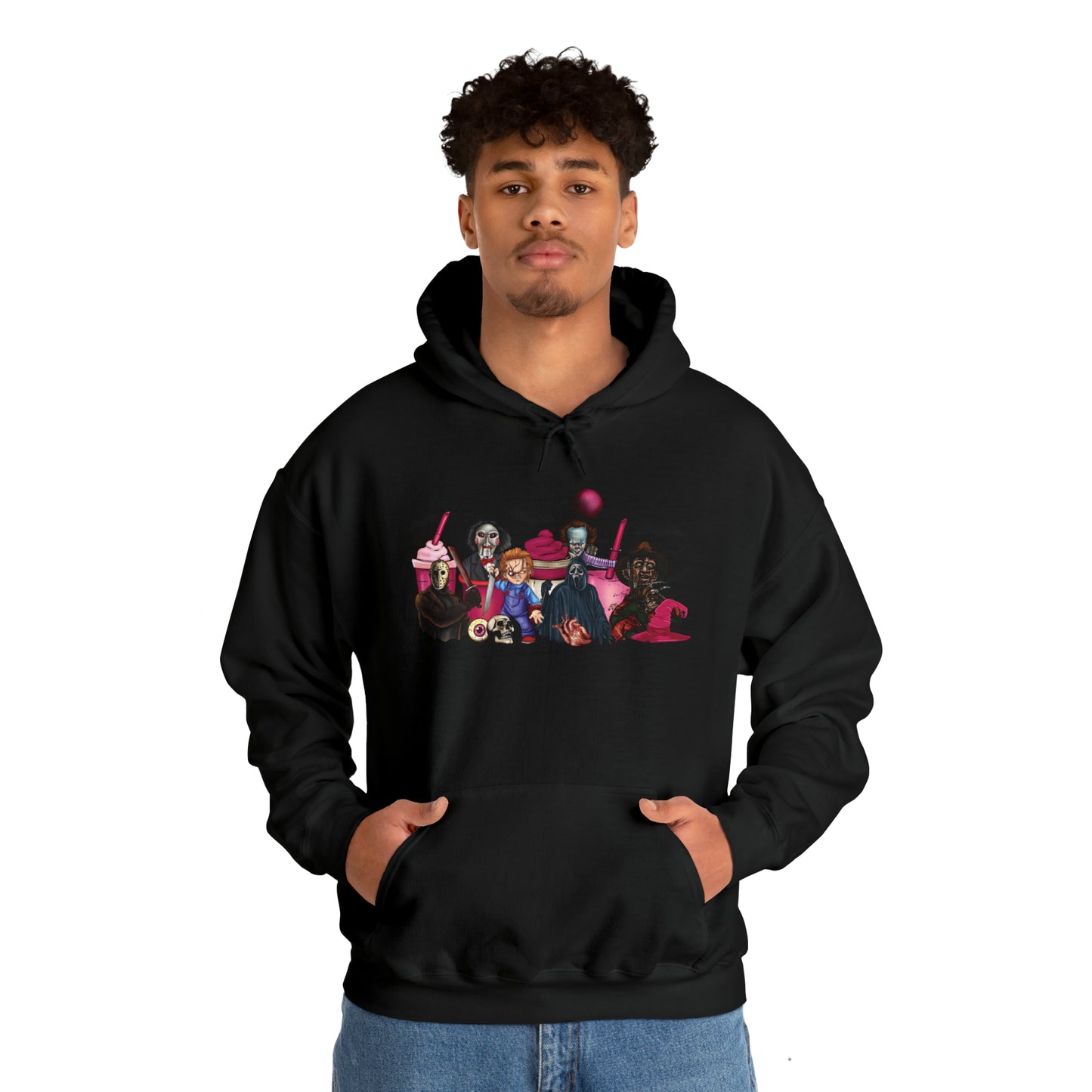 In October We Wear Pink! Unisex Hooded Sweatshirt