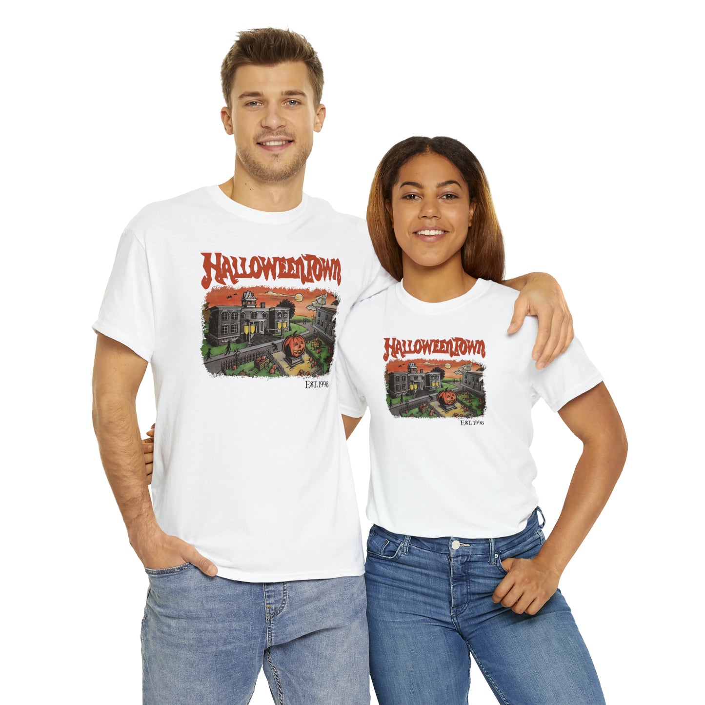 Full HalloweenTown Unisex Heavy Cotton Tee