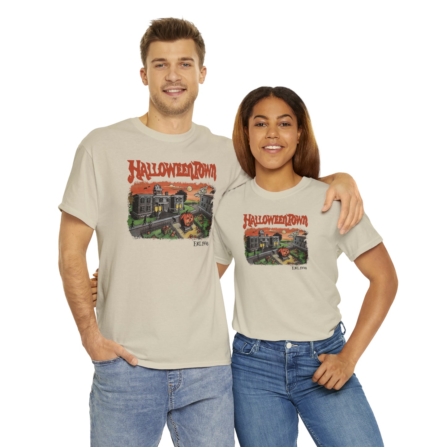 Full HalloweenTown Unisex Heavy Cotton Tee