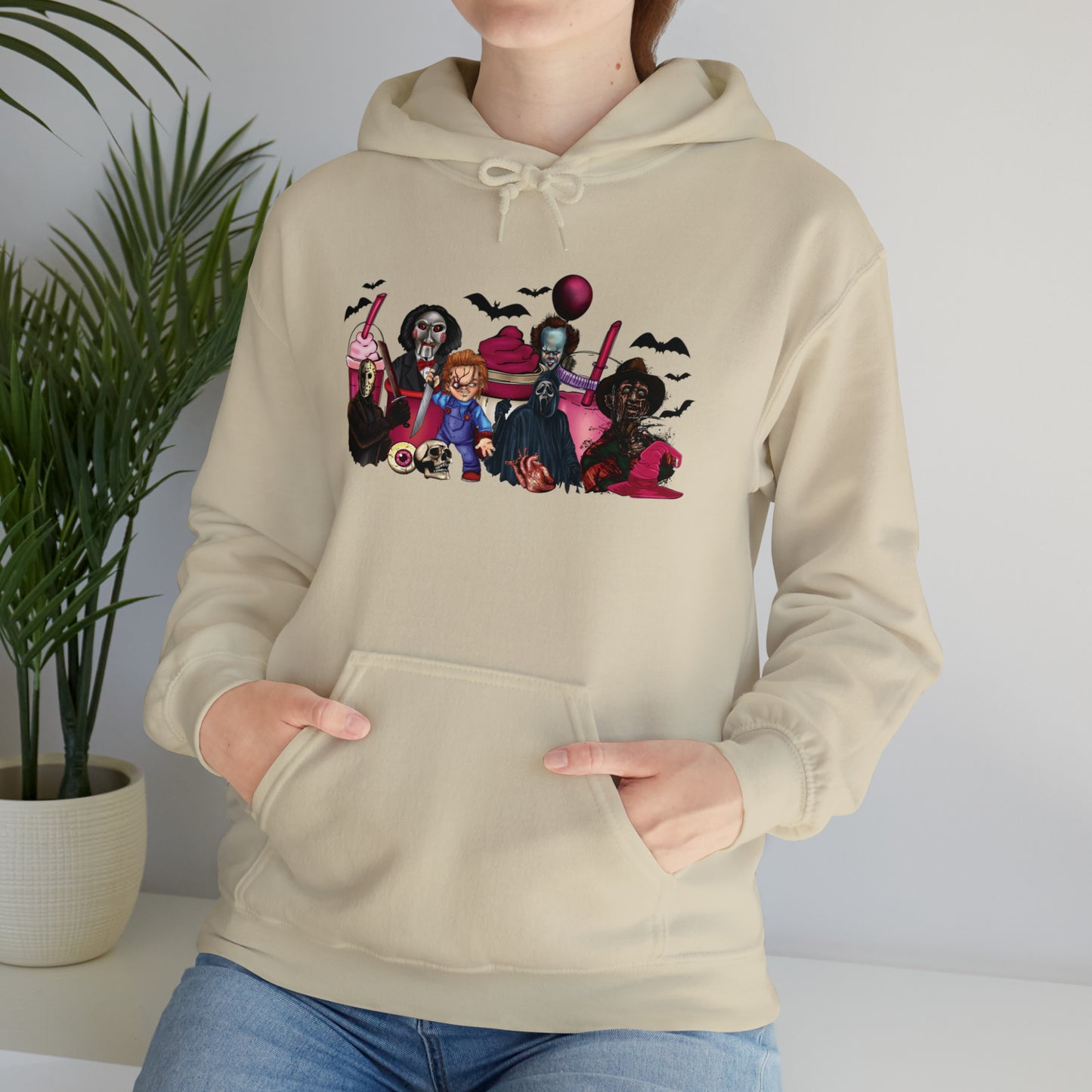 In October We Wear Pink! Unisex Hooded Sweatshirt