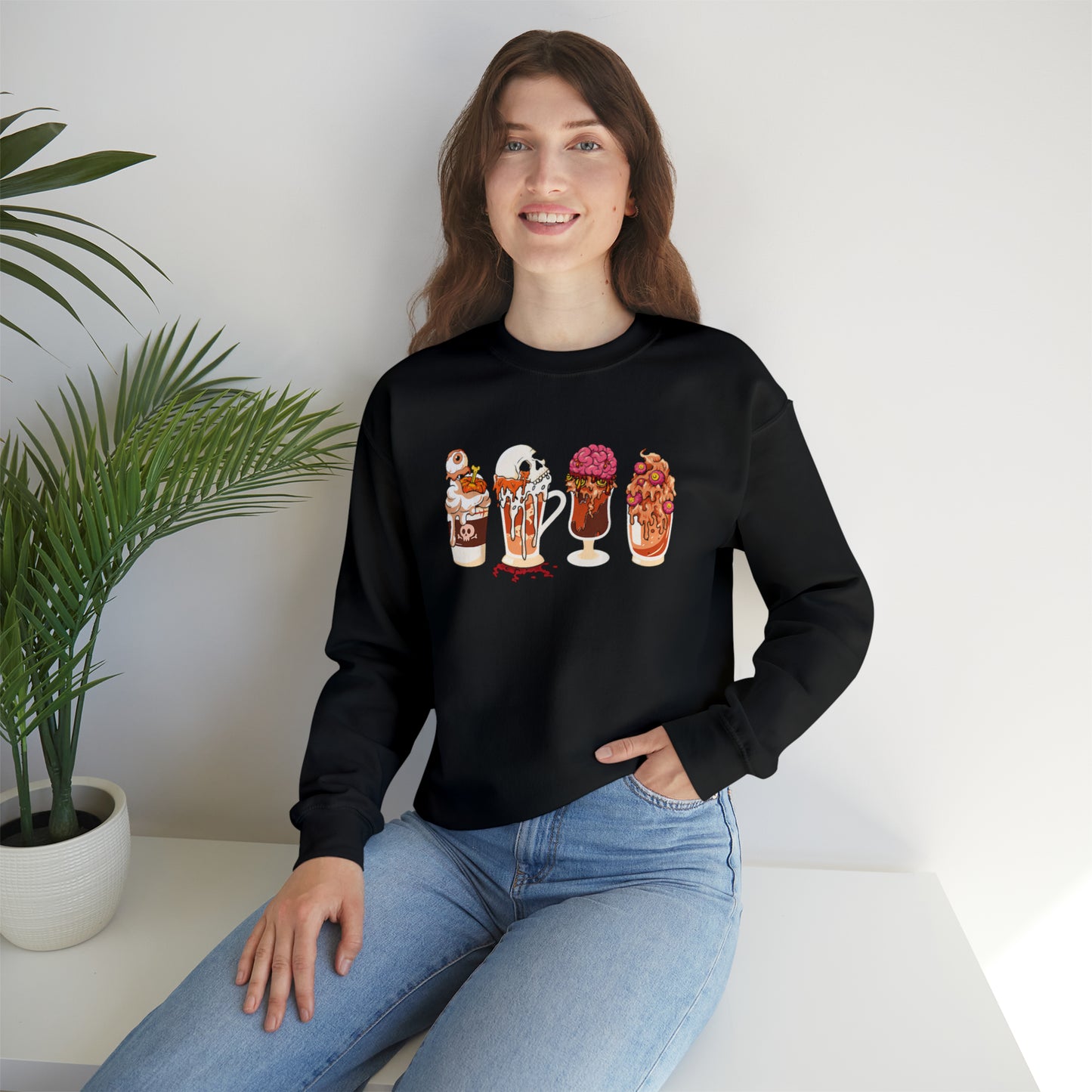 Brains SPOOKY Crewneck Sweatshirt